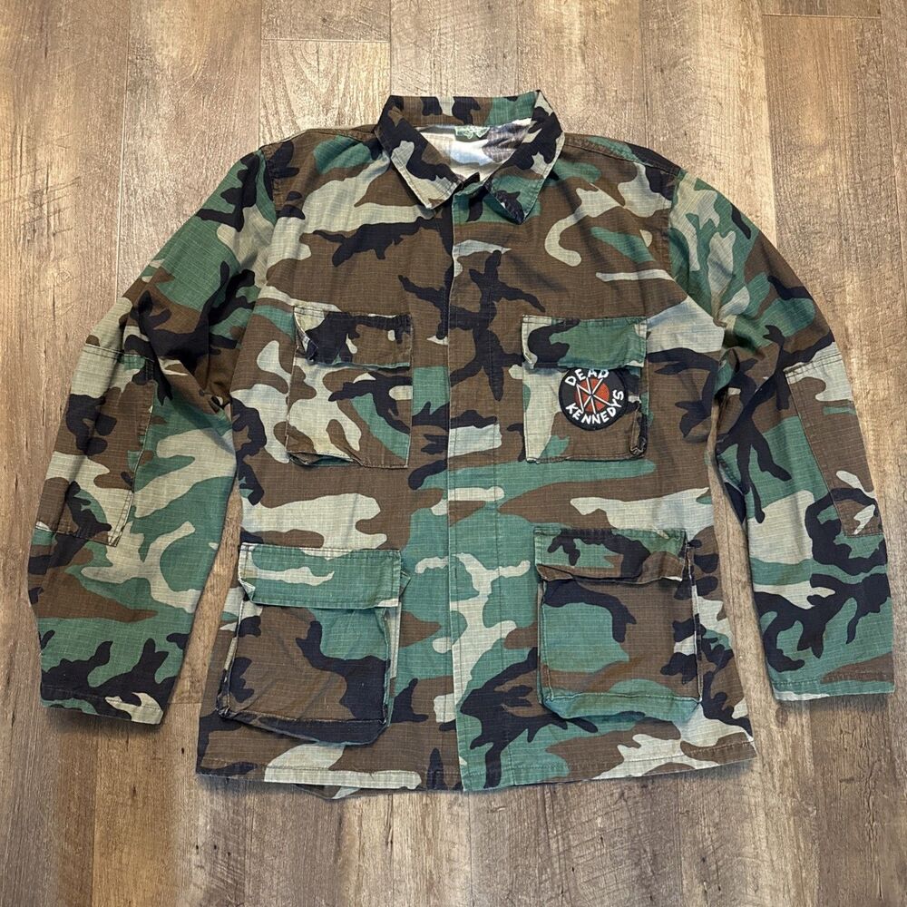 Punk Battle Jacket Rothco Camo Jacket Dead Kennedys Rage Against The Machine